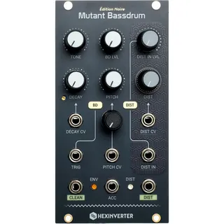 Hexinverter Synthesizer (Modular Synthesizer, Drums-Module), Mutant Bassdrum - Drum Modular Synthesizer