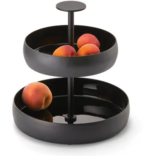 Philippi Design Etagere NEGRETTO - 2-stöckig - klein - Größe S - schwarz
