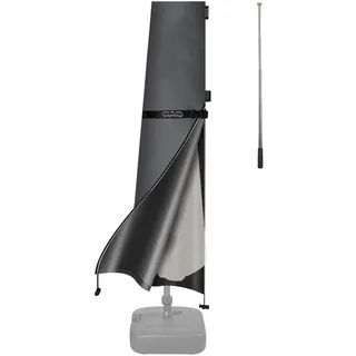Kingsleeve Abdeckung Sonnenschirm Anthrazit Ø330cm