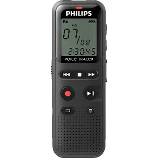 Philips DVT 1160 Diktiergerät, Schwarz
