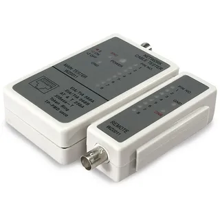 Logilink Netzwerk-kabeltester Wz0011, Rj11/rj12/rj45/bnc - LogiLink