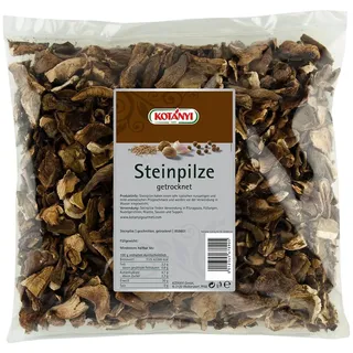 Kotanyi getrocknete Steinpilze, ergiebiger Beutel mit köstlichen Steinpilzen, 250g