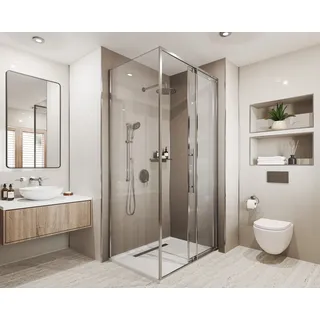 wetwall Wandpaneel Alloy Terra Grey/Seabreeze Green 2 St. 120 x 244 cm