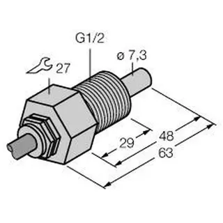 Turck Eintauchsensor FCS-GL1/2A4-NA/D100
