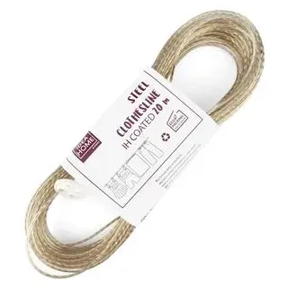 idea-home Wäscheleine Steel Clothesline, 111122, mit Stahlkern, Länge 20 m