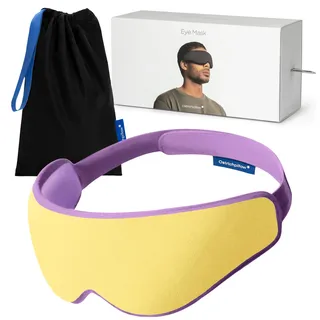Ostrichpillow Augenmaske, 3D-Schlafmaske, 100% Verdunkelung, druckfrei, waschbar