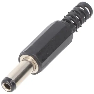 goobay DC-Stecker - Hohlstecker mit Knickschutz Ø Lötmontage