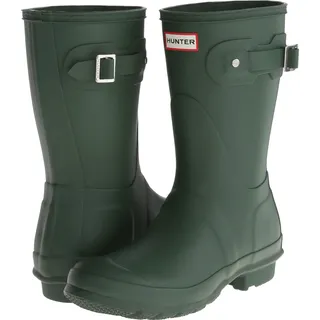 Hunter Damen Original Short Kurzschaft Gummistiefel, Grün (Hunter Green), 40/41 EU (7 UK)