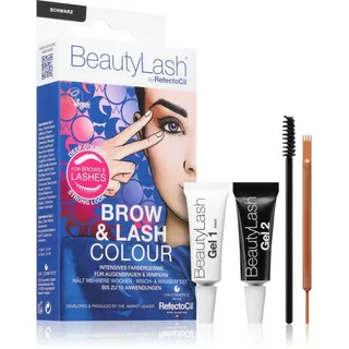 RefectoCil BeautyLash Brow & Lash Colour Farbe für die Augenbrauen für Wimpern und Augenbrauen Farbton Black 1 St.