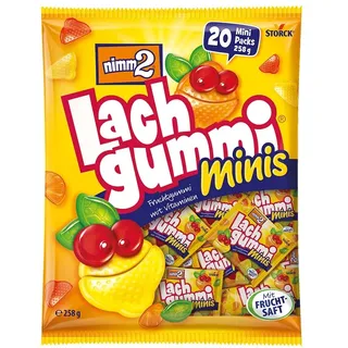 nimm2® Lachgummi mini Fruchtgummi 20 St./258,0 g