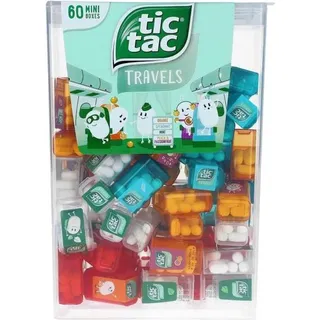 Ferrero Tic tac Travels Lilliput Mini-Boxen 60er