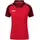Poloshirt Damen rot/schwarz 38