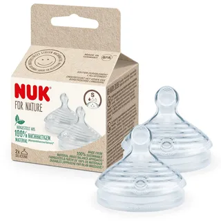 NUK Trinksauger for Nature Silikon Gr. S