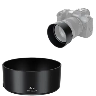 JJC ES73B Bajonett Gegenlichtblende Kompatibel mit Canon RF 45 mm F1,2 STM Objektiv, Umkehrbare Sonnenblende Objektivschutz ersetzt Canon ES-73B Gegenlichtblende