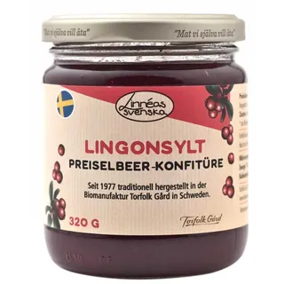 Spielberger Linneas svenska Preiselbeer-Fruchtaufstrich bio