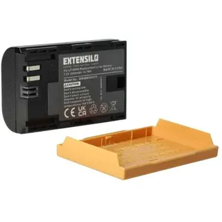 EXTENSILO Akku kompatibel mit Canon EOS 60D, 5D Mark III, 5D Mark IV, 6D, 60Da, 5DS, 5DS R, 70D, 6D Mark II, 5D Mark II Kamera (2040 mAh, 7,2