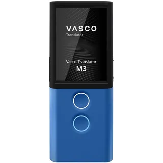 Vasco Electronics Vasco Translator M3 Sprachübersetzer | Übersetzungsgerät | Übersetzt lebenslang gratis | 70+ Sprachen | Spracheingabe und Sprachausgabe | Foto Übersetzer | Farbe: Blue Ocean