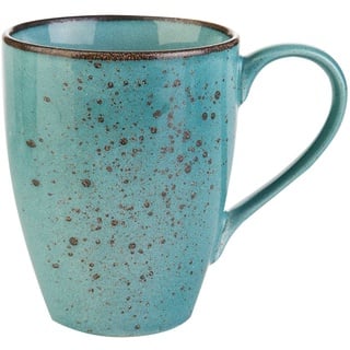 Kaffeetasse Kaffeebecher Teetasse | Steinzeug | Blau | 300 ml