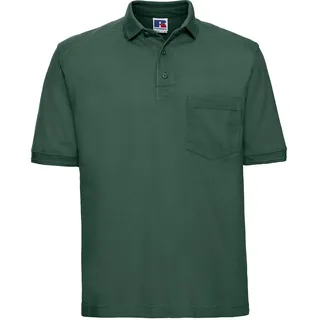 Russell Workwear Baumwoll-Polo, bottle green, XL
