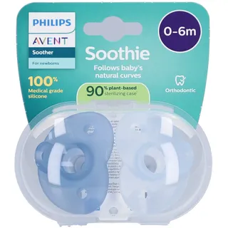 Philips Avent Soothie 0-6 Monate 2 Stk. blau