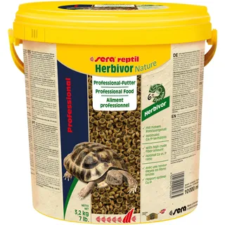 Sera reptil Professional Herbivor Nature 10 l, | Reptilien, Ergänzungsfuttermittel