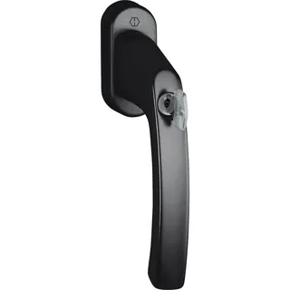 HOPPE Hoppe, Fenstergriff Liège Vierkant 7x40, Nm 35 schwarz matt