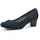 Pumps mit Glitzerdetails Vegan Blau Navy 40