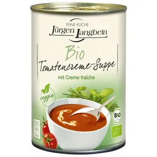 Jürgen Langbein Tomatencreme Suppe 400ml Dose