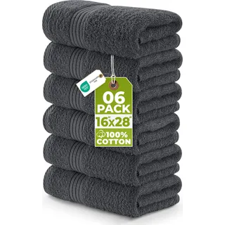 Utopia Towels Utopia Handtuch 50 x 71 cm grau 6 St.