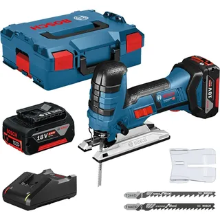 Bosch GST 18 V-LI S Professional inkl. 2 x 4,0 Ah + L-Boxx