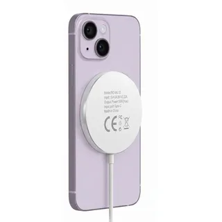 Avizar Mayaxess, Magnetisches 15W MagSafe Ladegerät für iPhone 14 Plus, Weiß - Weiß