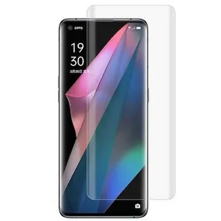 6x Displayfolie für Oppo Find X5 Pro FULL CURVED Displayschutz Schutzfolie HD KLAR