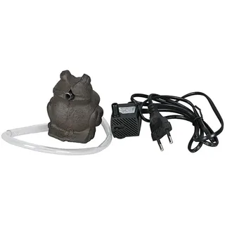POSIWIO Wasserspeier ''Frosch'' in Braun - (B)7 x (H)9 x (T)6,5 cm