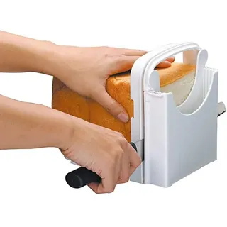 Brotschneidemaschine, Verstellbar, Zusammenklappbar, Mit 5 Brotscheibendicken
