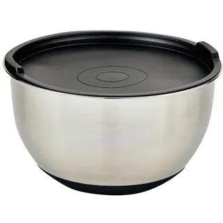 KESPER Rührschüssel mit Deckel, Edelstahl, | Silber,