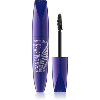 Rimmel ScandalEyes WOW Wings Volumen-Mascara für geschwungene Wimpern Farbton 001 Black 12 ml