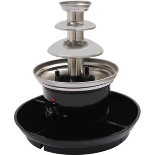 Schokobrunnen 3 Etagen Schokoladenbrunnen Lebensmittelerwärmung 40W Chocolate Fountain Maschine 450g Schokolade Kapazität mit 6 Gabeln, für Familienfeiern, Jubiläen, Hochzeiten, Party