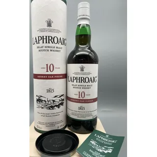 Laphroaig 10 Years Old Sherry Oak Finish Islay Single Malt Scotch 48% vol 0,7 l Geschenkbox