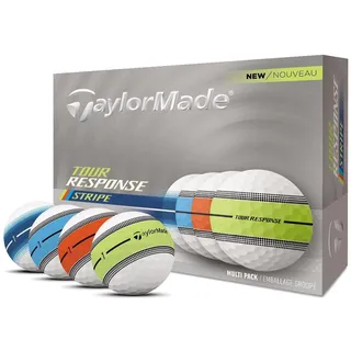 Taylormade Golf 2025 Tour Response Stripe Multipack, EIN Dutzend