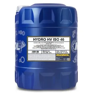 Mannol Hydro HV ISO 46 HVLP 46 Hydrauliköl