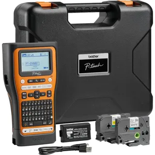 Brother P-touch PT-E560BTVP Beschriftungsgerät Akku USB WLAN
