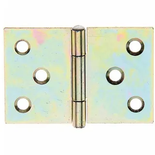 GAH Alberts Tür-Scharnier breit, gerollt B58xH40mm sendzimirverzinkt