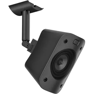 Wandhalterung und Deckenhalterung für Logitech Z906 5.1 Surround Sound Lautsprecher System Neigbar und Schwenkbar Verstellbare Halterung für Logitech Z906 Satellitenlautsprecher Wandhalterung, Einzeln