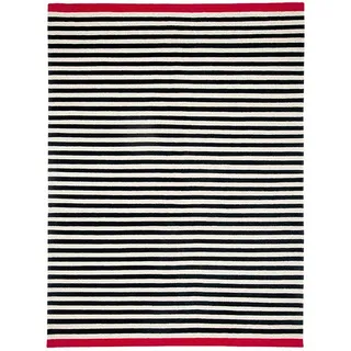 Teppich Rosemary Fabula Living schwarz/beige, Designer Lisbet Friis, 0.4x170x0 cm