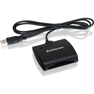 IOGEAR GSR202 USB-Smartcard-Leser (CAC), TAA-konform, DOD/Regierung/Gesundheitswesen, Banking/Unterhaltung/sicheres Netzwerk-Login, kompatibel mit Mac, Win, Linux