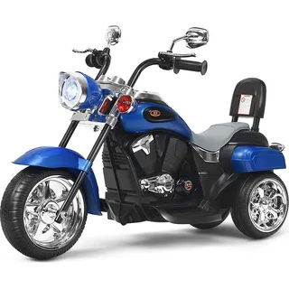 Costway Elektromotorrad 6V blau