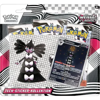 Pokémon KP10.5 Weiße Flammen Tech-Sticker-Kollektion - Morbitesse