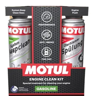 Motul Engine Clean für Benzin 2 x 300 ml
