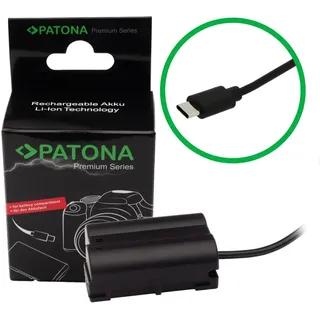 PATONA Premium USB-C Input Akku-Adapter Nikon EN-EL15