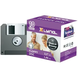 xlyne 9010000 3.5 Zoll Diskette 1.44 MB 10 St.
